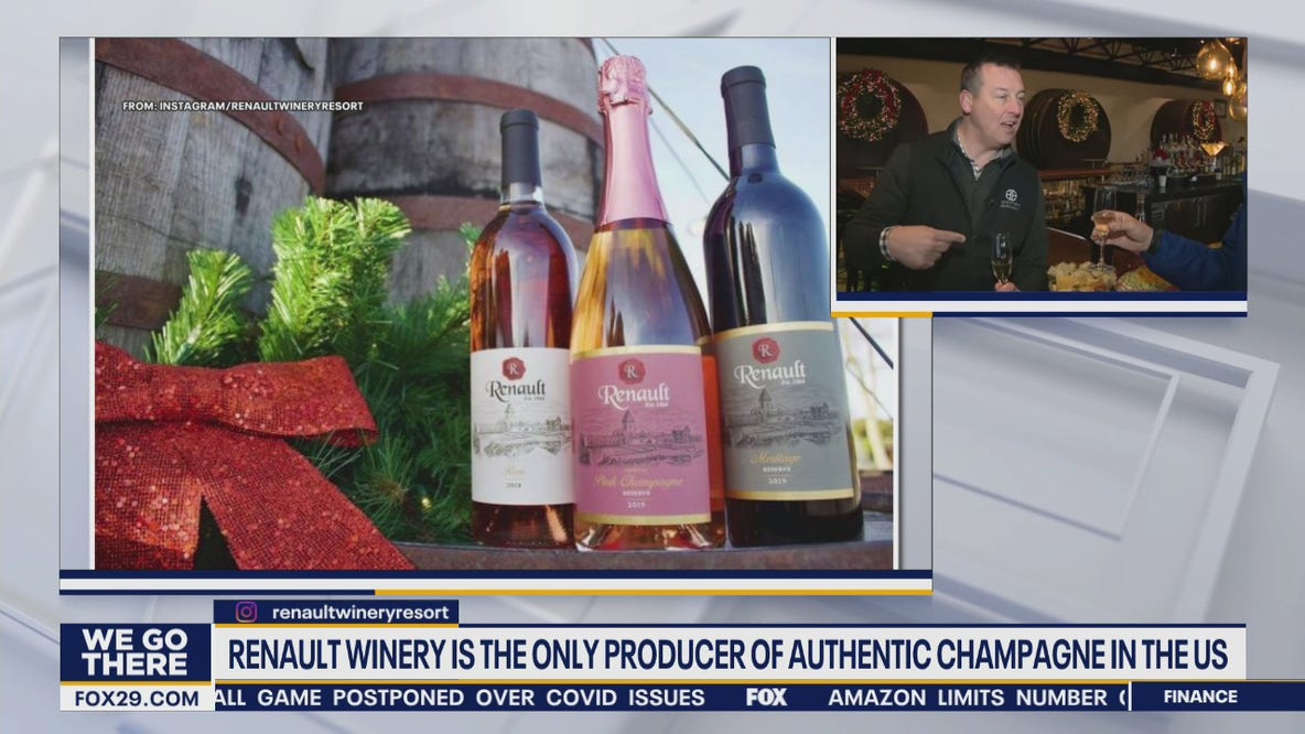 Renault Winery is the only producer of authentic champagne in the US